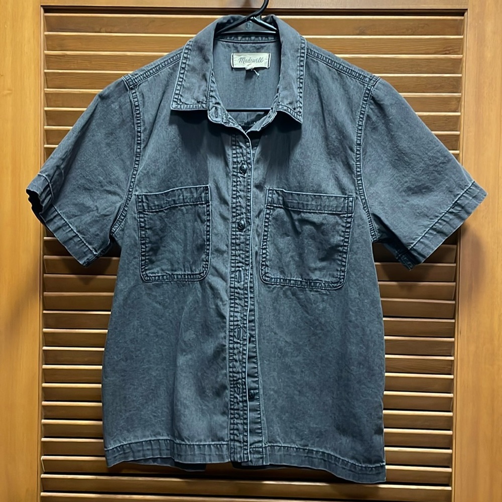 Madewell Denim Button Up - Shortsleeve